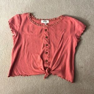 speechless girls tie shirt